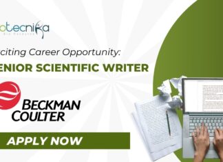 Exciting Career Opportunity: Senior Scientific Writer Job at Beckman Coulter Life Sciences- Apply Today