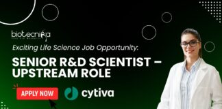 Exciting Life Science Job Opportunity: Senior R&D Scientist – Upstream role in Cytiva Bengaluru, India - Apply Now 