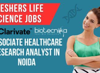 Exciting Fresher Job Alert: Associate Healthcare Research Analyst at Clarivate – Apply Today! Fresher Job Associate Healthcare Research Analyst In Noida