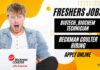 Freshers Biotech Jobs at Beckman
