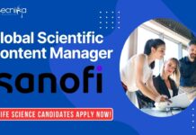 Global Scientific Content Manager at Sanofi- Life Science Candidates Apply Now!