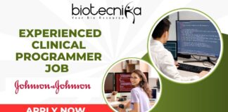 xperienced Clinical Programmer Job