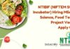 NIFTEM Project Vacancies For Food Science