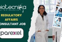 Regulatory Affairs Consultant Job - at Parexel