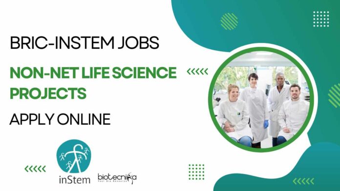 BRIC-inStem Life Science Non-NET Project