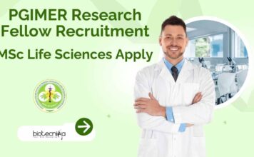 PGIMER Research Fellow Recruitment