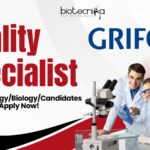 Grifols Quality Specialist - BiotechnologyBiologyCandidates Apply Now! 