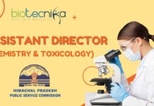 HPPSC Assistant Director (Chemistry & Toxicology) – Apply Now