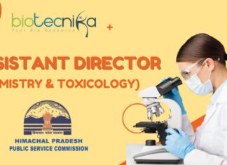 HPPSC Assistant Director (Chemistry & Toxicology) – Apply Now