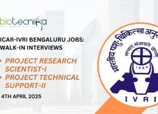 ICAR-IVRI Bengaluru Jobs: Walk-In for Research & Technical Roles- Apply Now 