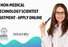 ICMR Non-Medical Biotechnology Scientist