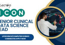 ICON Senior Clinical Data Science Lead - LifescienceComputer Science Candidates Apply Now 