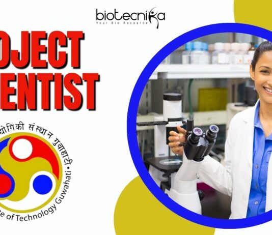 IIT Guwahati Project Scientist Job— Diabetes Research Role. Apply Now!