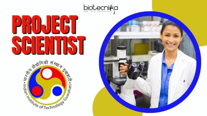 IIT Guwahati Project Scientist Job— Diabetes Research Role. Apply Now!