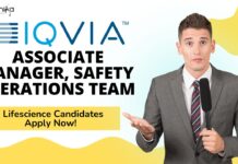 IQVIA Associate Manager, Safety Operations Team - Lifescience Candidates Apply Now! 