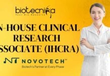 In-house Clinical Research Associate (IHCRA) Job at Novotech