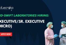 Ind-Swift Laboratories Hiring: Executive/Sr. Executive (Micro)- Apply Now Ind-Swift Laboratories Hiring: Executive/Sr. Executive (Micro)- Apply Now