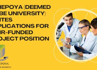 YENEPOYA Project Position Available