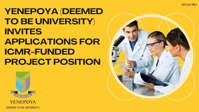 YENEPOYA Project Position Available