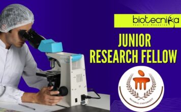 JRF Position at Manipal Centre for Biotherapeutics Research! JRF Position at MCBR Manipal – Apply Now