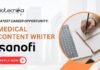 Latest Career Opportunity: Medical Content Writer Job at Sanofi – Apply Now! Latest Career Opportunity: Medical Content Writer Job at Sanofi – Apply Now!