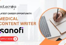 Latest Career Opportunity: Medical Content Writer Job at Sanofi – Apply Now! Latest Career Opportunity: Medical Content Writer Job at Sanofi – Apply Now!