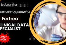 Latest Job Opportunity: Clinical Data Specialist Job at Fortrea – Bengaluru, India- Apply Now Latest Job Opportunity: Clinical Data Specialist Job at Fortrea – Bengaluru, India- Apply Now
