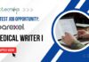 Parexel Hiring Medical Writer For Biological & Biomedical Sciences – Apply Now