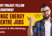 ONGC Biotechnology Jobs 2025