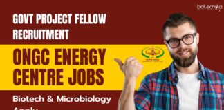 ONGC Biotechnology Jobs 2025