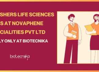 Freshers Life Sciences Jobs at Novaphene