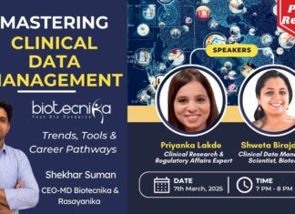 Press Release: Clinical Data Management Trends, Tools & Career Pathways Webinar Conducted Successfully By Biotecnika Clinical Data Management Trends, Tools & Career Pathways Webinar Conducted Successfully By Biotecnika