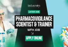 Pharmacovigilance Scientist & Trainer WFH Job Opening – Apply Online Pharmacovigilance Scientist & Trainer WFH