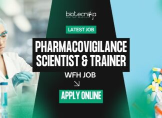 Pharmacovigilance Scientist & Trainer WFH Job Opening – Apply Online Pharmacovigilance Scientist & Trainer WFH