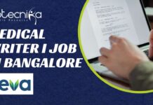 Medical Writer I Job at Teva Pharmaceuticals in Bangalore
