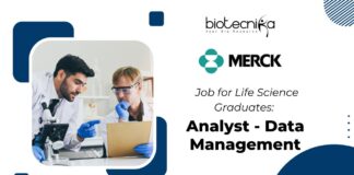 Merck Job for Life Science Graduates: Analyst Data Management- Apply Now 