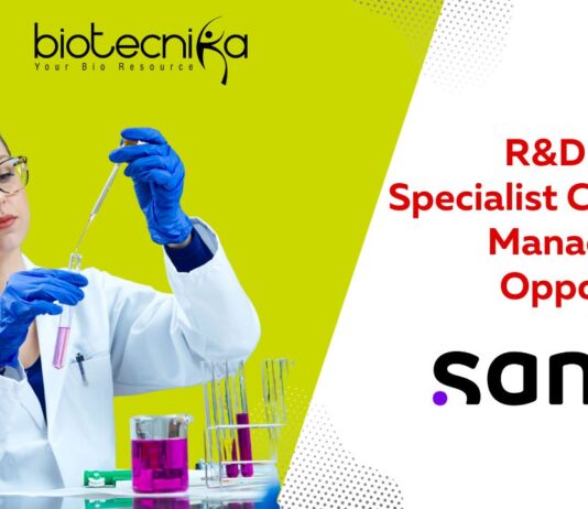 R&D Project Specialist Contract Management Opportunity