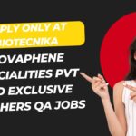 Novaphene Specialities Freshers QA Jobs