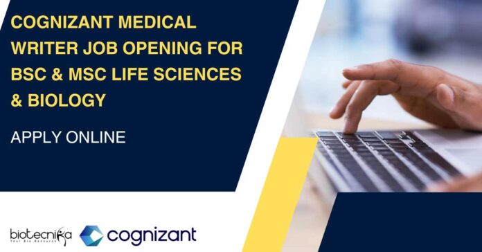 Cognizant Mbedical Writer Jo