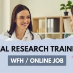 Clinical Research Trainer Job
