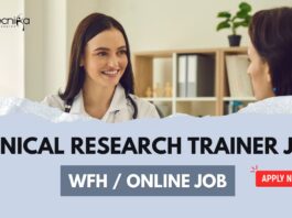 Clinical Research Trainer Job