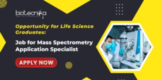 Opportunity for Life Science Graduates: Job for Mass Spectrometry Application Specialist in Bruker, Mumbai- Apply Now 
