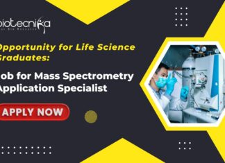 Opportunity for Life Science Graduates: Job for Mass Spectrometry Application Specialist in Bruker, Mumbai- Apply Now 