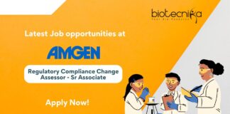 Latest Job opportunities at AMGEN