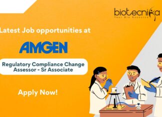 Latest Job opportunities at AMGEN