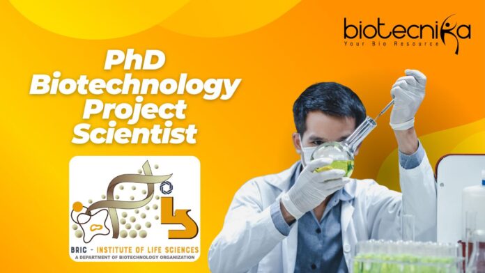 PhD Biotechnology Project Scientist