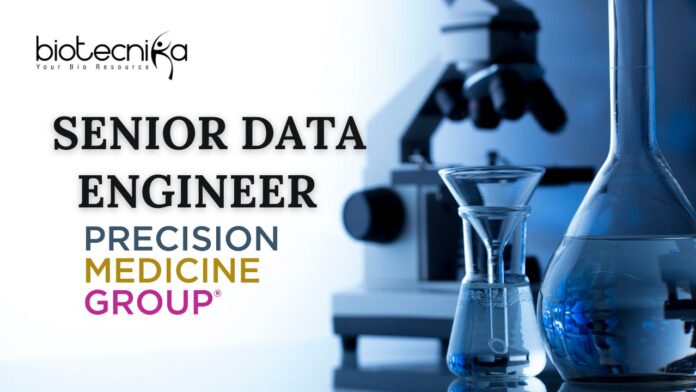 Senior Data Engineer at Precision Medicine Group. Bioinformatics Jobs!