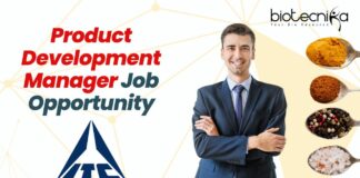 Product Development Manager Job Opportunity