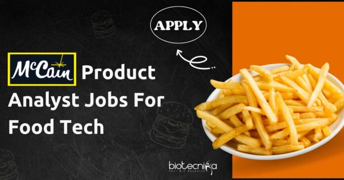 McCain Product Analyst Jobs
