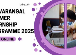 NIT Warangal Summer Internship Programme 2025
